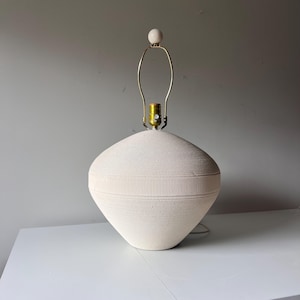 1980s Gregory Van Pelt Large Cardboard Table Lamp