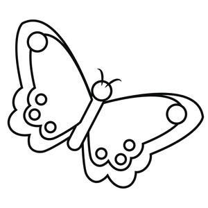 30 Printable Coloring Pages Butterflies - Etsy