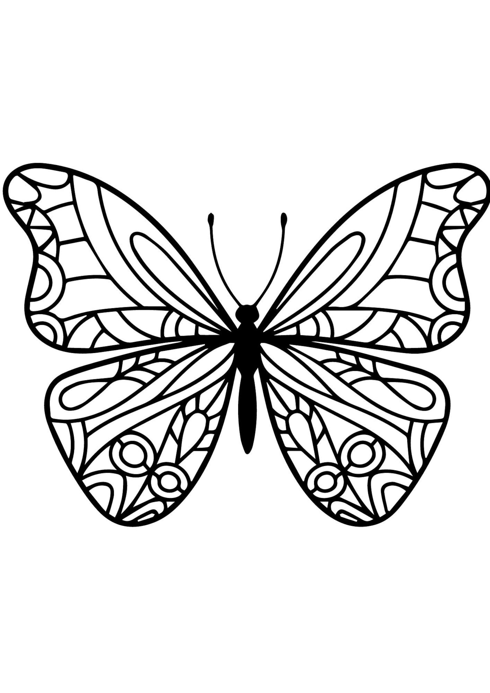 30 Printable Coloring Pages Butterflies - Etsy