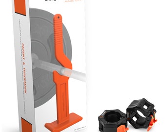 Herramienta de carga de discos para barra/peso muerto con topes