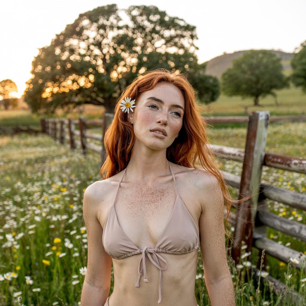 Retro Brown - Inspired By Taylor Swift - Sustainably Made bikini main image 1