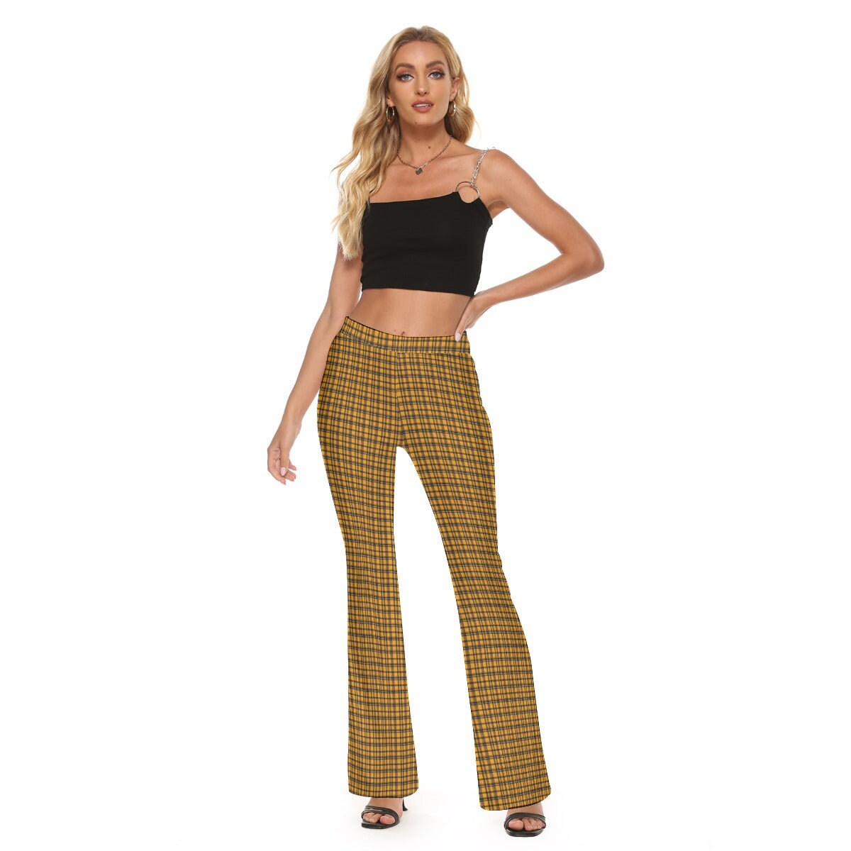 Skinny Flare Pants Etsy UK