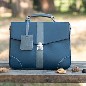 Cartable Enfant Garçon en cuir véritable
