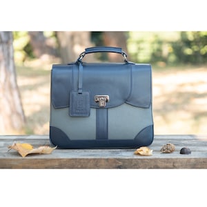 Cartable Enfant Fille en cuir véritable