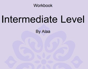 Levantine Arabic Workbook - Intermediate Level