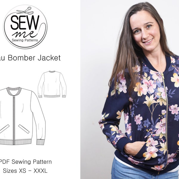 Bau Bomber Jacket PDF Sewing Pattern
