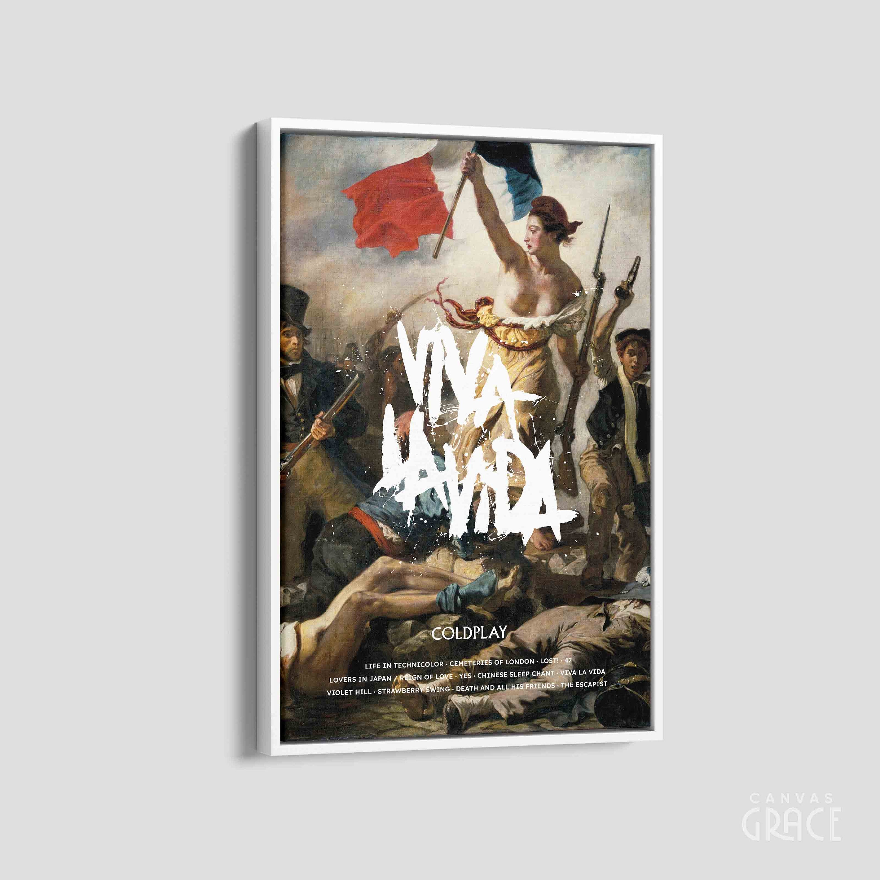 Coldplay Poster, Viva La Vida Album Cover Poster sold by FloralX | SKU ...