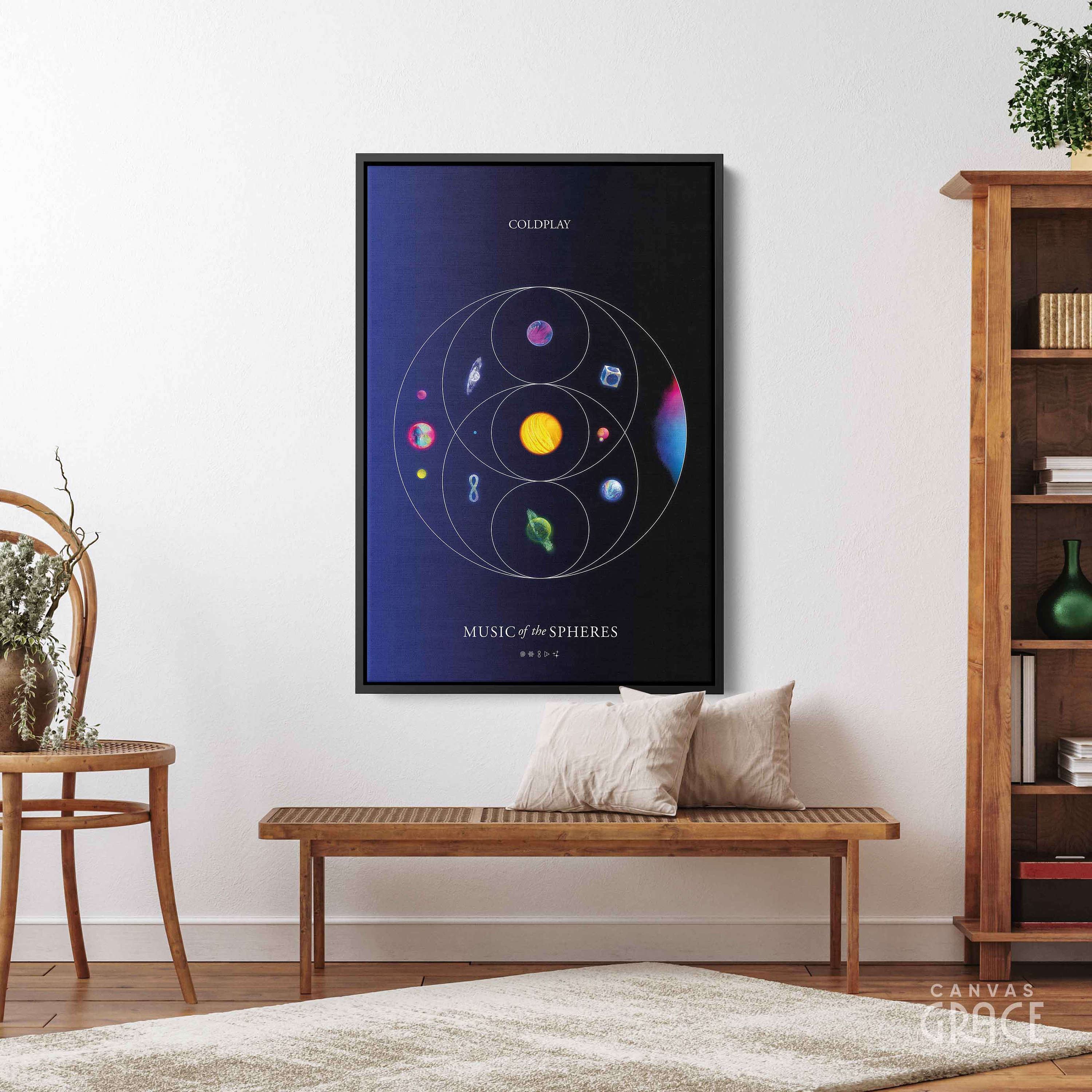 Discover Crossplay World Tour 2023 Music of the Spheres Poster