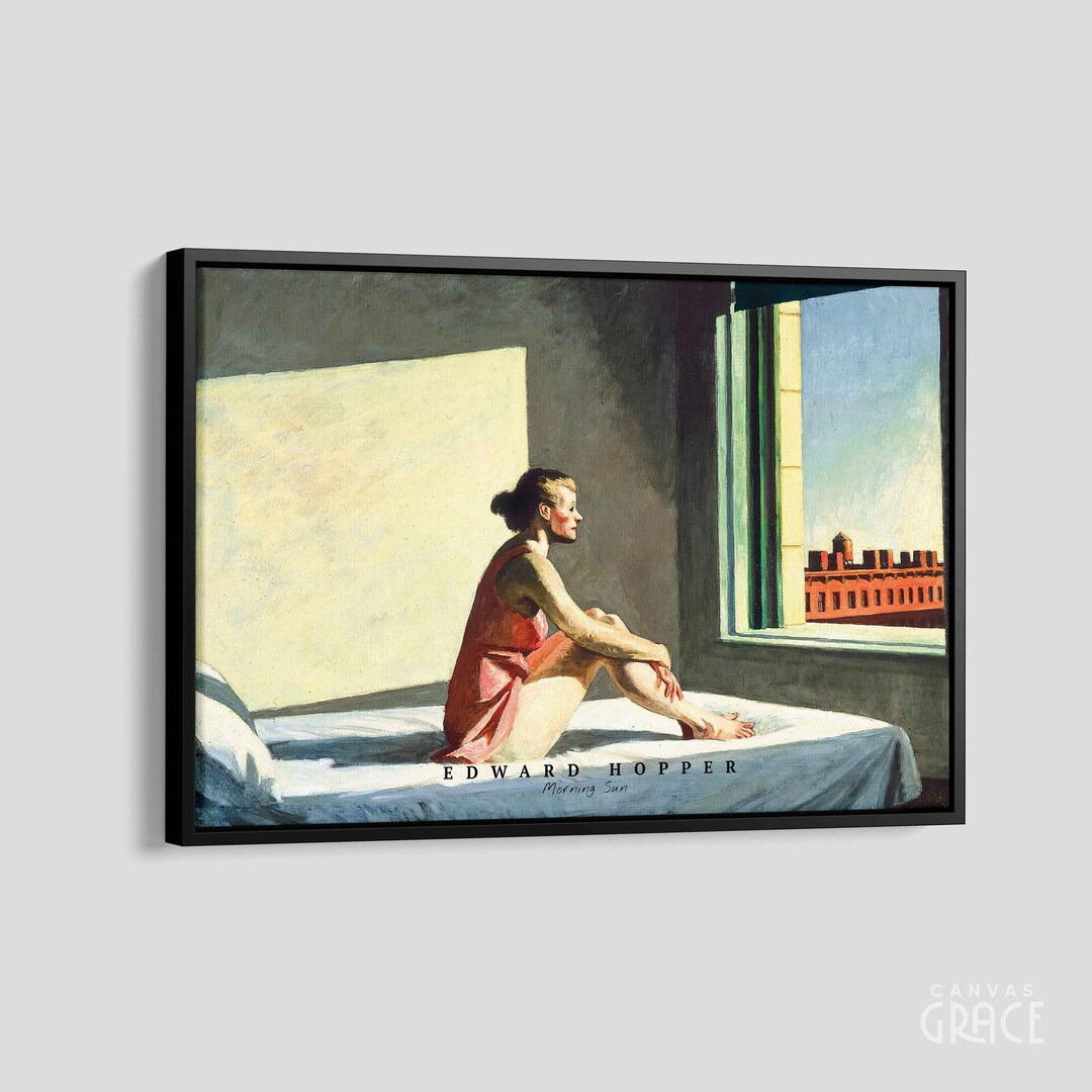 Morning Sun Painting by Edward Hopper Morning Sun Print Etsy