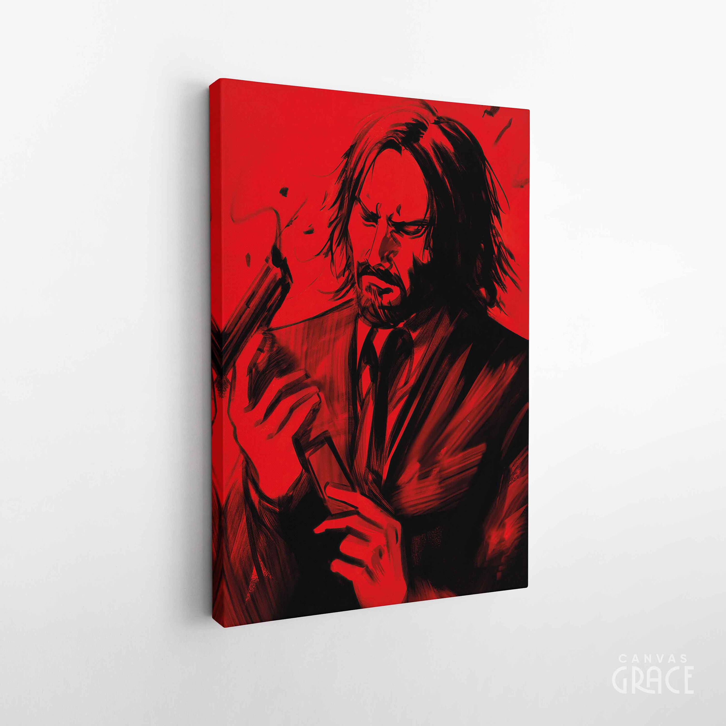 John Wick Poster, Wall Art, Movie Poster
