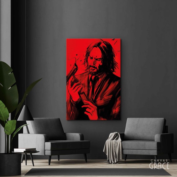 John Wick Chapter 4 2023 Artist Poster By Fan Home Decor Poster