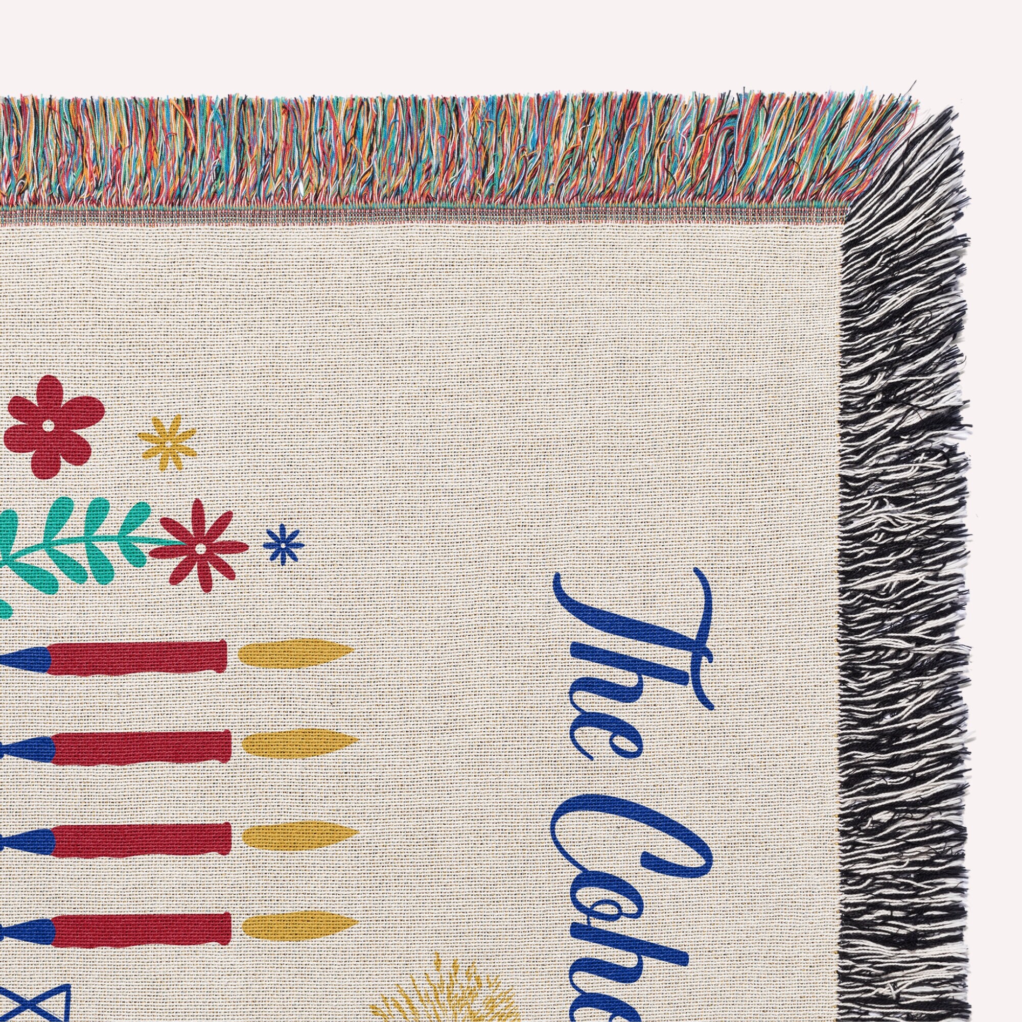 Personalized Jewish Blanket Hanukkah Decoration Home Accent Etsy