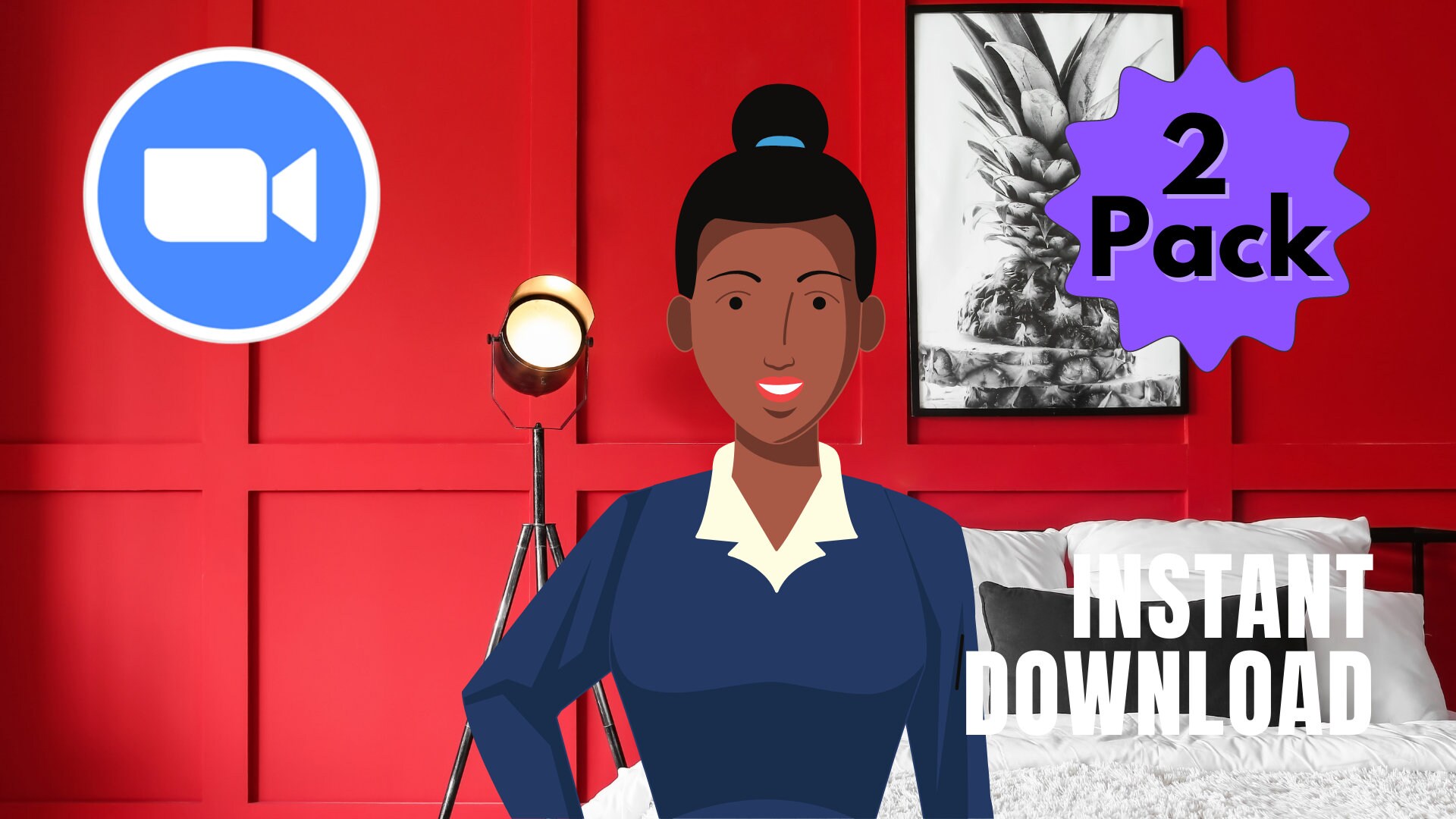 Bedroom Background Images Zoom Background for Meetings and Interviews, Zoom Backgrounds Virtual