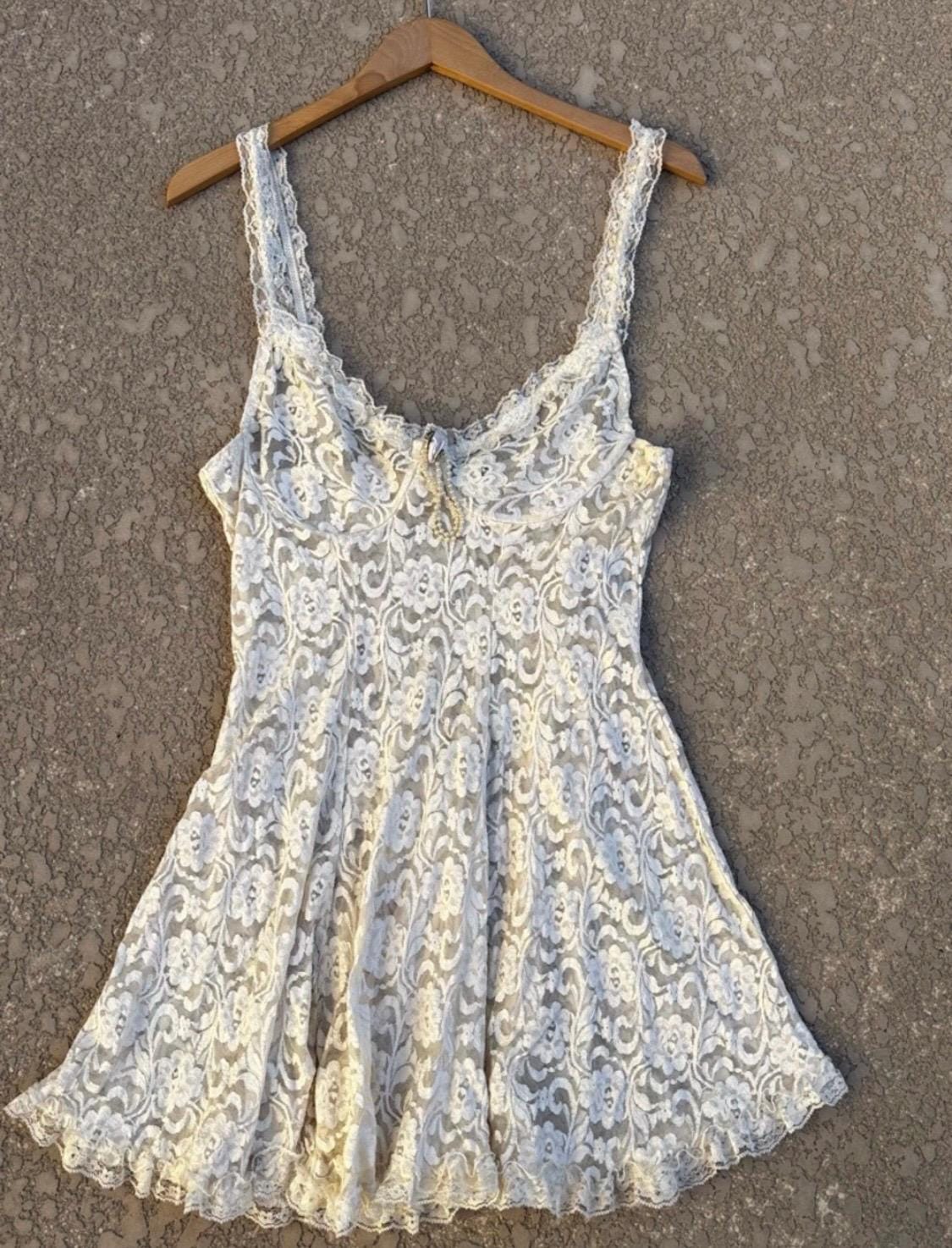 slim fit dress slacks Motel 90s Daisy Thalia Babydoll Dress main image 1