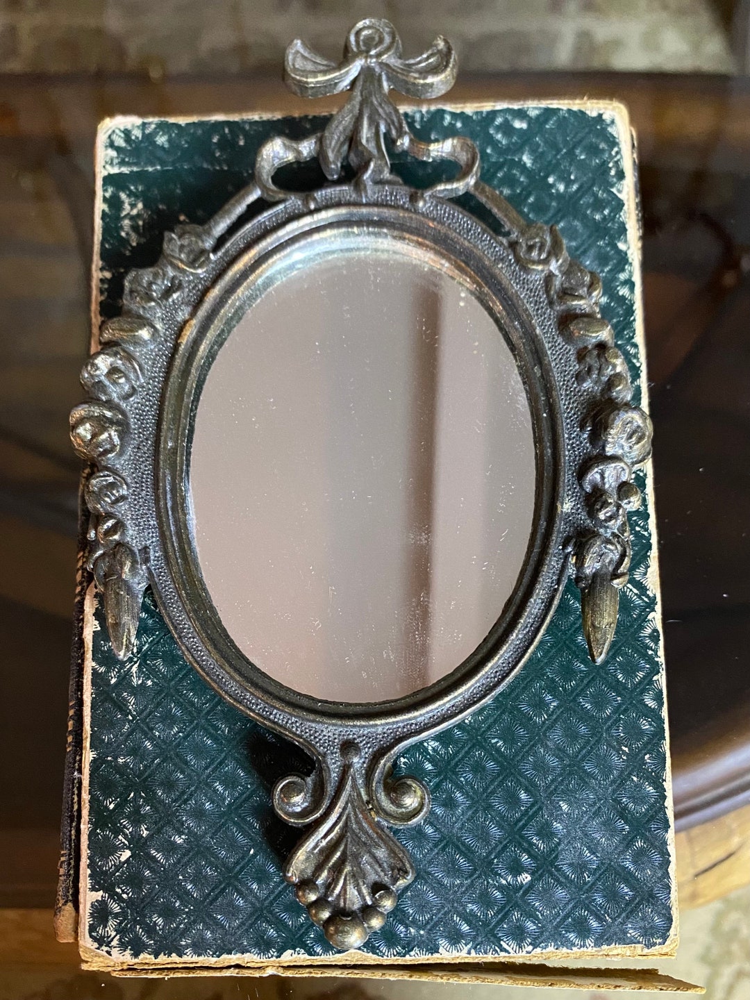 Small Antique Mirror Made in Italy - Etsy