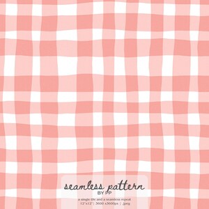 pink gingham seamless pattern, soft picnic check print, feminine cottagecore fabric design, vintage plaid repeat, pastel grid pattern