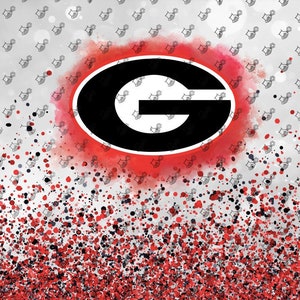 Georgia Tumbler Design PNG