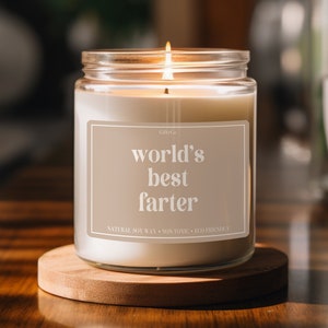 Father&#39;s Day Gift, Funny Candle for Dad, Dad Gift Candle, Gag Gift for Dad, Fathers Day Gift from Daughter Son, Bonus Dad, Gift for Husband