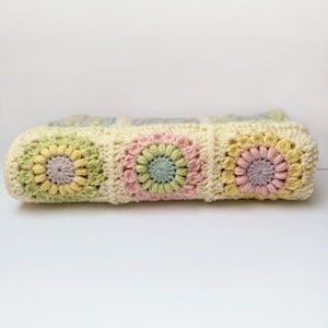 baby girl baby blanket crochet pattern
