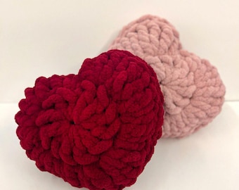 CROCHET PATTERN | Love Pillow | Heart Shaped Pillow | Valentine's Gift | Romantic Pillowcase | Beginner Crochet Pattern | PDF Download