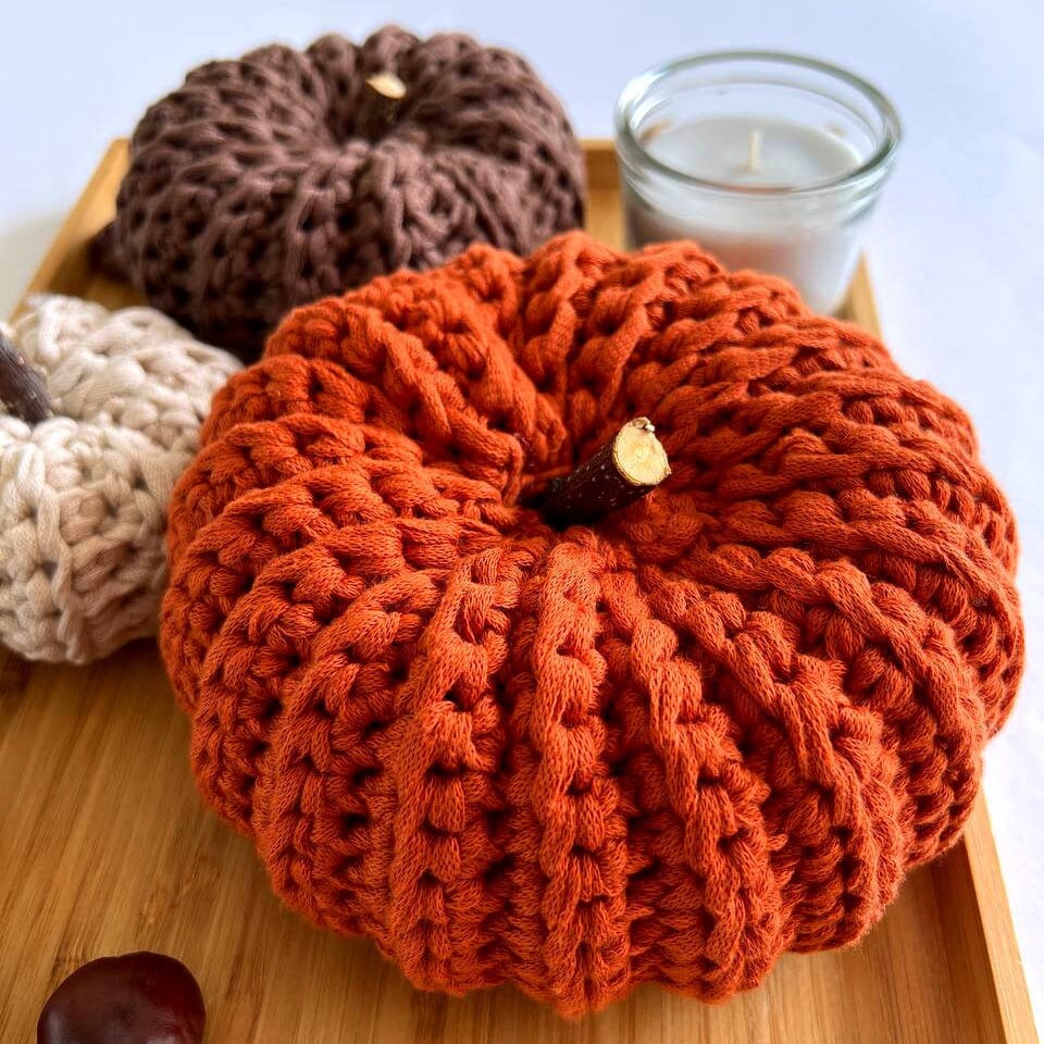 CROCHET PATTERN | Quick and Easy Pumpkin | Crochet Pattern for Beginners | diy Autumn Home Decor | Halloween Thanksgiving | PDF Download