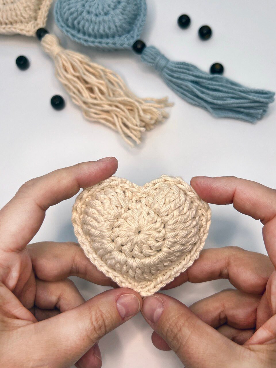 CROCHET PATTERN | Crochet Boho Style Heart | Valentine's Gift ...