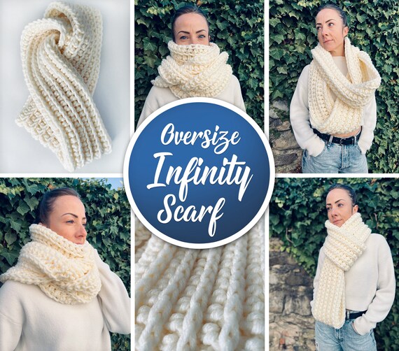Oversized Infinity Scarf Crochet Pattern