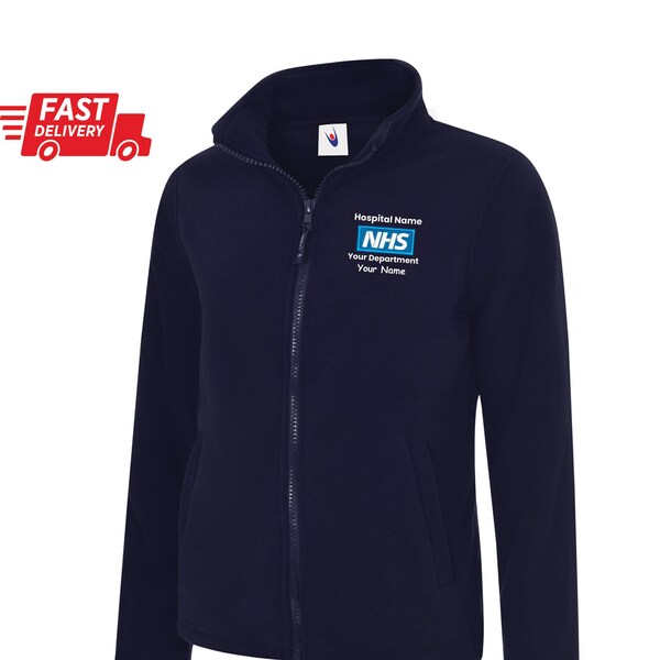 Nhs Fleece Jacket Etsy UK