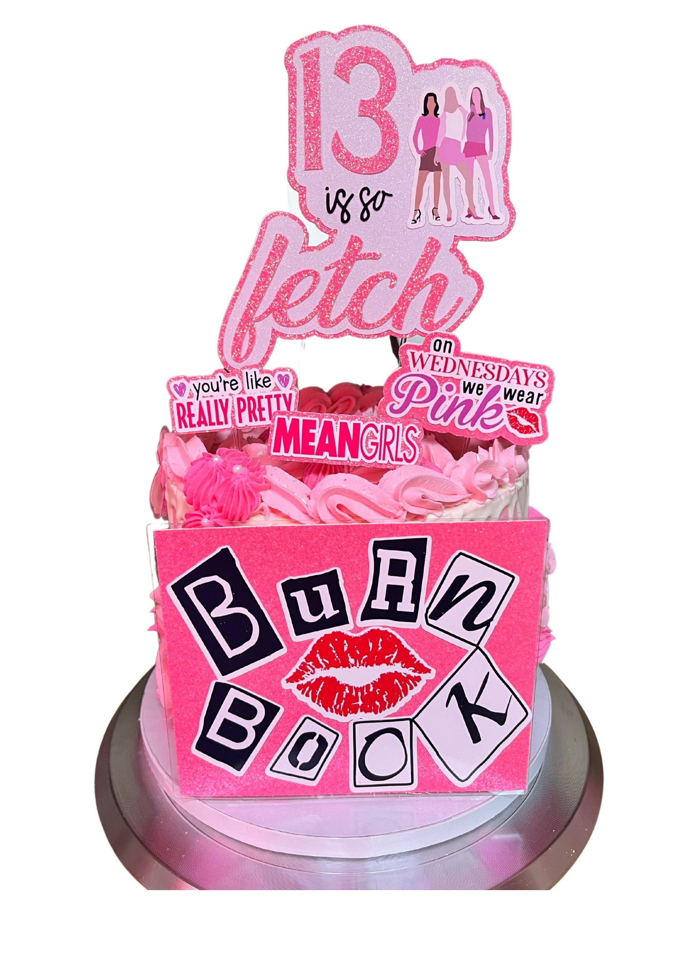 Mean Girls Cake Toppers - 13 Mean Girls Themed Party Decorations – Pepped  Parties