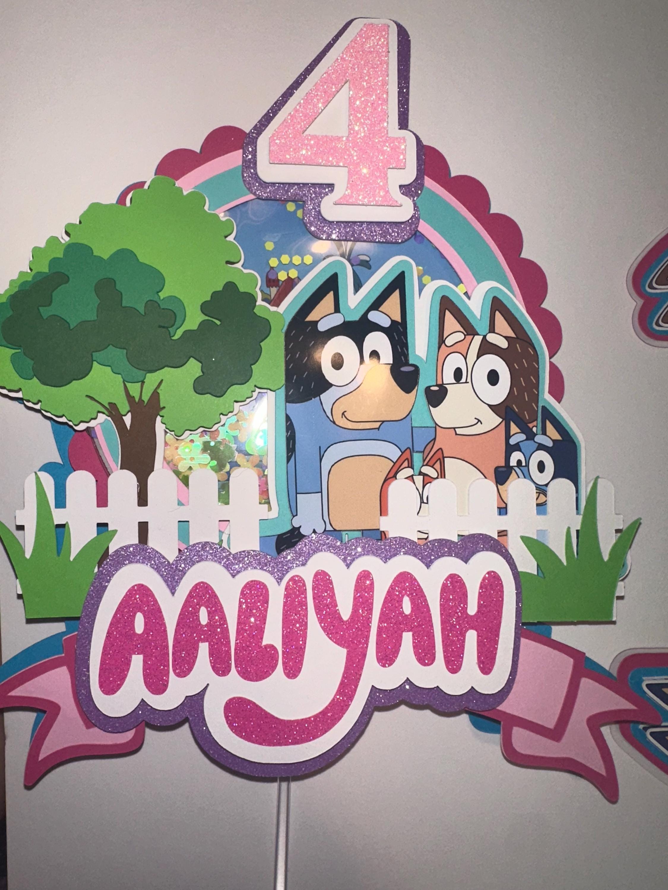 Bluey cake topper 3D
