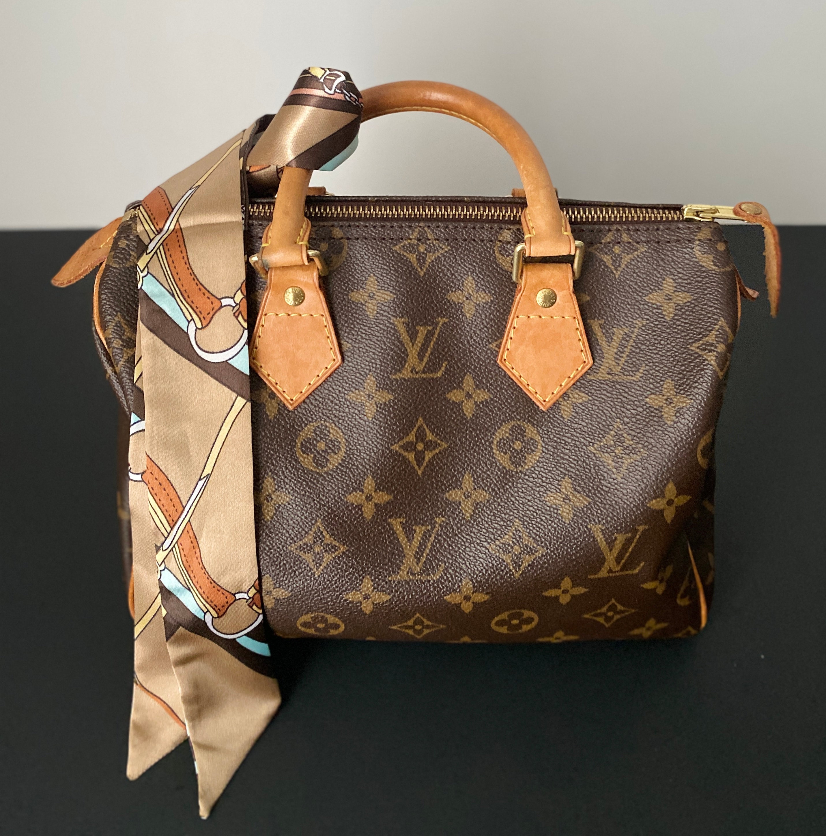 Louis Vuitton Tribute To Silk Bandeau - Brown Scarves and Shawls,  Accessories - LOU780616
