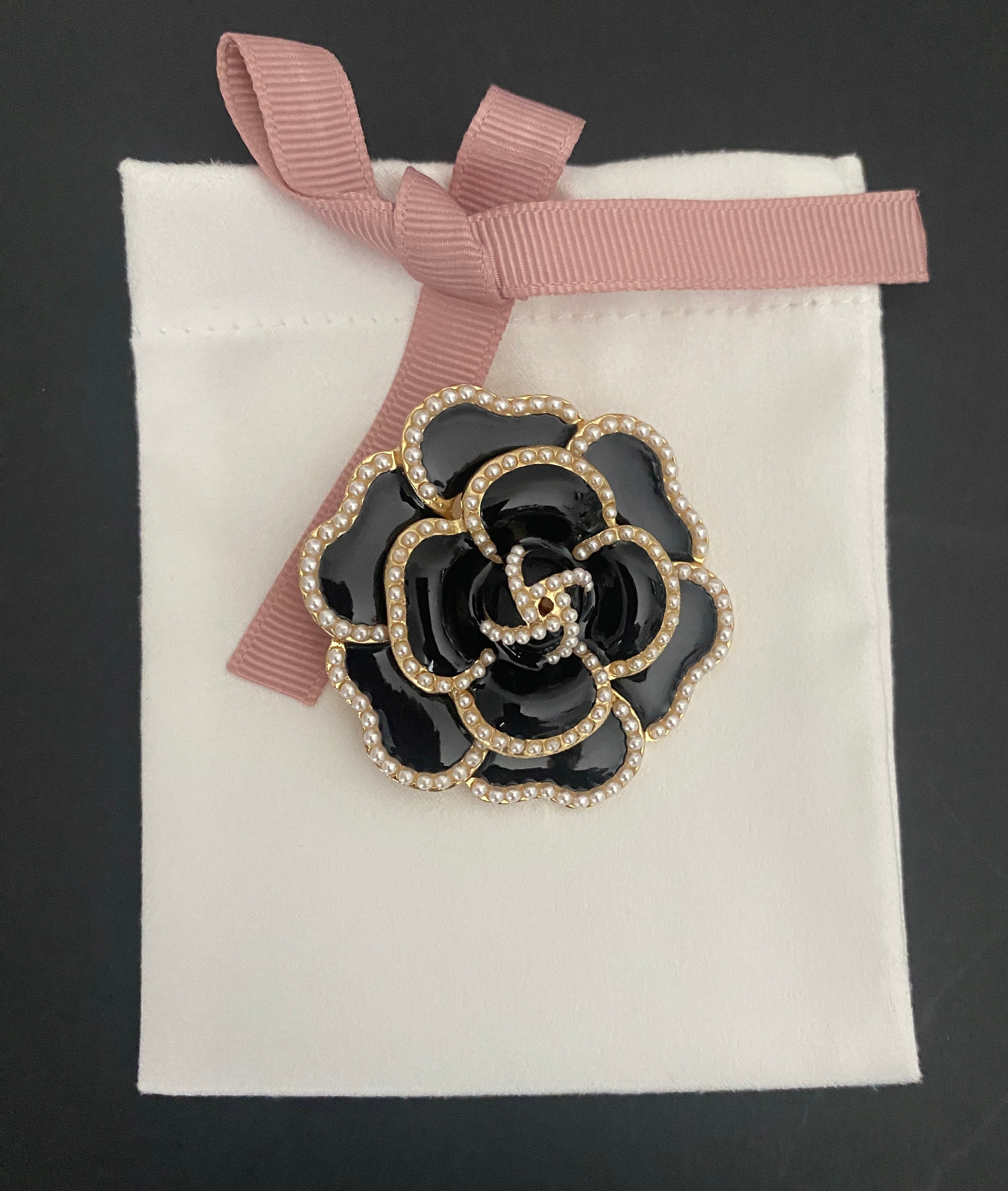 Chanel Camellia Pin 