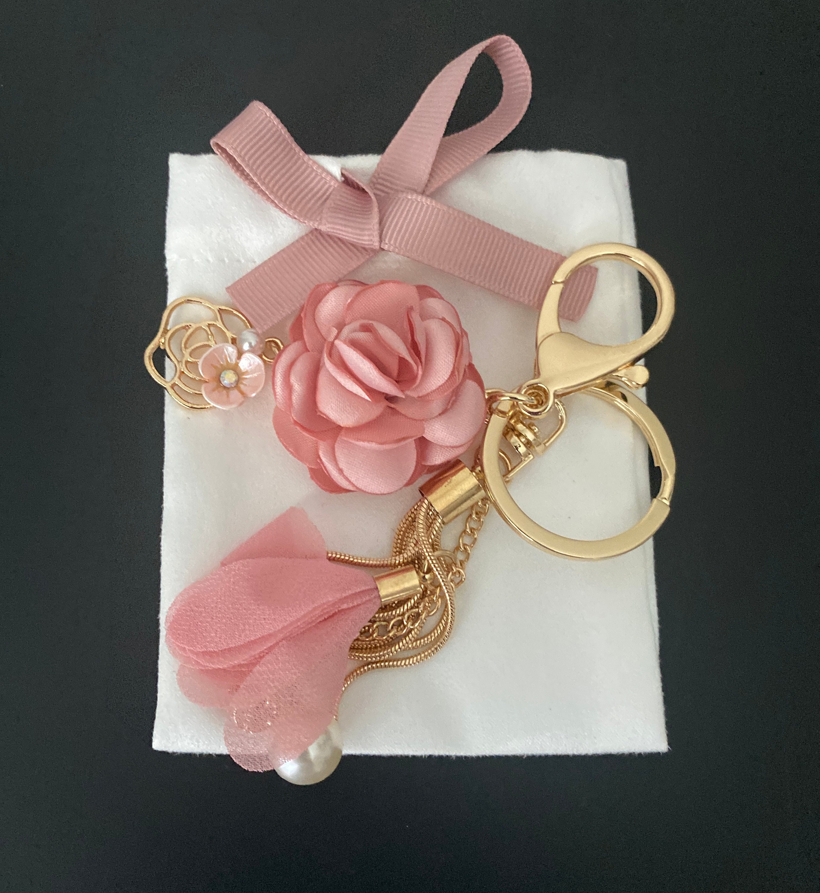 Camellia 2 pack [ Bag Charm - Key Charm ] – XARI COLLECTIONS