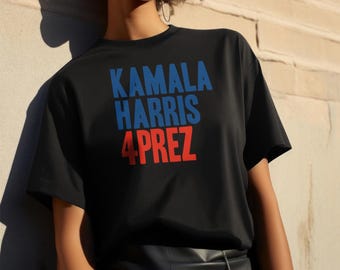 Kamala Harris Presidential Election 2024 Shirt, 4Prez, Vote Kamala Shirt, President Kamala, Kamala Harris Shirt, Election 2024 Tee