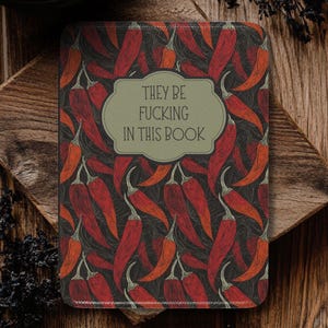 Spicy Smut Kindle Case, Funny Romantasy Reader Gift, Dark Fantasy Book Lover Gifts, Personalized 7&quot; Paperwhite or Colorsoft, 12th Gen 2024