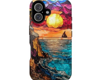 Beach Sunset Magnetic Phone Case for Samsung and iPhone