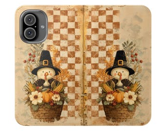 Thanksgiving Turkey Wallet Case