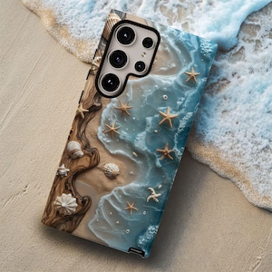 Beach Seashell Phone Case: Oceanlife Starfish Design
