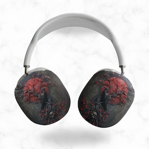 Gothic AirPods Max Hülle | Raven Kopfhörer Covers