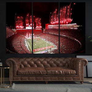 Ohio Stadium Canvas Poster, Ohio State Wall Art Sport Canvas Print, Canvas Wall Art Home Decor ready to hang