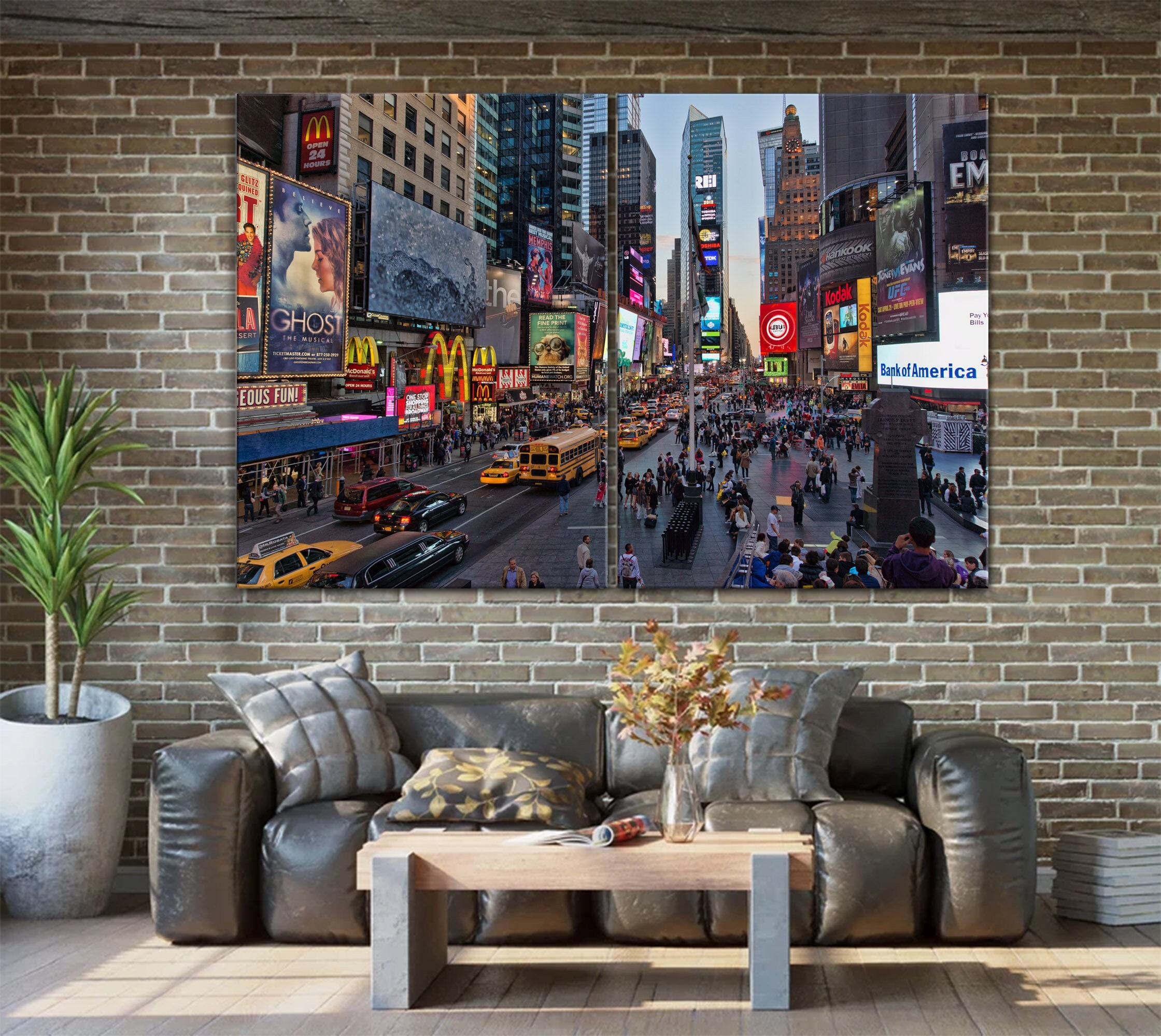 Times Square New York Art Times Square Print City Wall Art