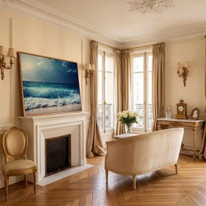 Ocean Wave Canvas Print: Nautical Sea Landscape Wall Art (Ready to Hang) image 17