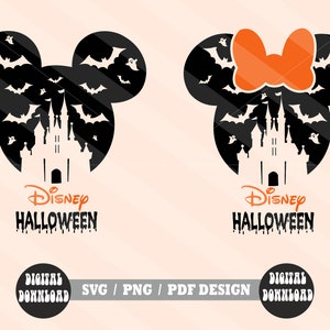 Halloween Mickey Head Svg, Mouse Head Svg, Halloween Mouse Svg, Halloween Svg, Mouse Sublimation Svg, Digital Download