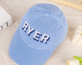 Casquette de baseball personnalisée pour enfant : casquette brodée (du 2 au 6 ans)