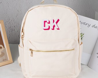Personalized Toddler Backpack: Embroidered Name, Polyester Kids Bag