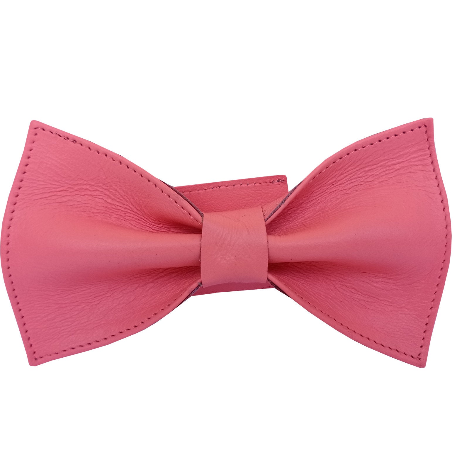 Dog Bowtie Leather AirTag Holder for Dog Collars Etsy