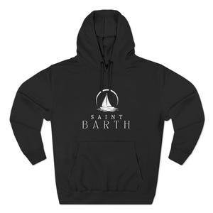 SAINT BARTHS | Sudadera con capucha de polar de tres paneles imagen 2