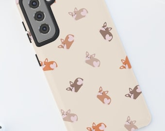 Etui na telefon Corgi | Etui na telefon Dog | Etui na telefon Kawaii | Urocze etui na telefon, iPhone 14, iPhone 11, iPhone 12, iPhone 13, Samsung S23, Pixel 7