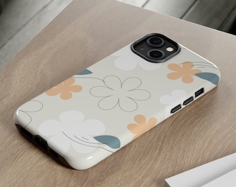 Etui na telefon z motywem kwiatowym, nowoczesne etui na telefon, dziewczęce etui na telefon, słodkie etui na telefon, iPhone 14, iPhone 13, iPhone 13 Pro, Pro Max, Samsung S23