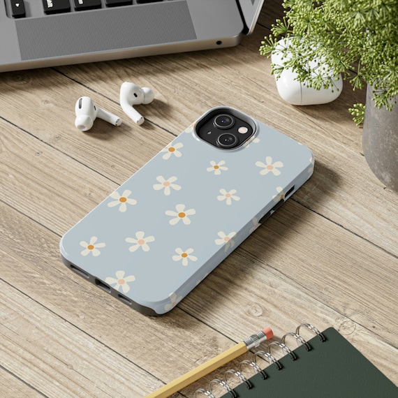 Flower Phone Case | Pastel Phone Case | Tough Phone Cases | iPhone 11, iPhone 12, iPhone 13, iPhone Xr, Iphone Xs, Iphone Xs Max